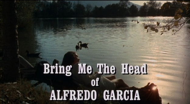 Apportez-moi la tête d'Alfredo Garcia - générique