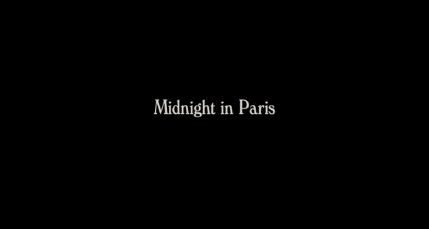 Minuit à Paris - générique