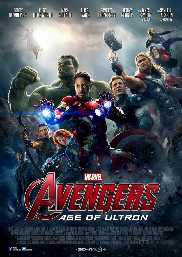 Avengers ère Ultron - affiche