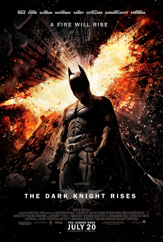 The Dark Knight Rises - affiche