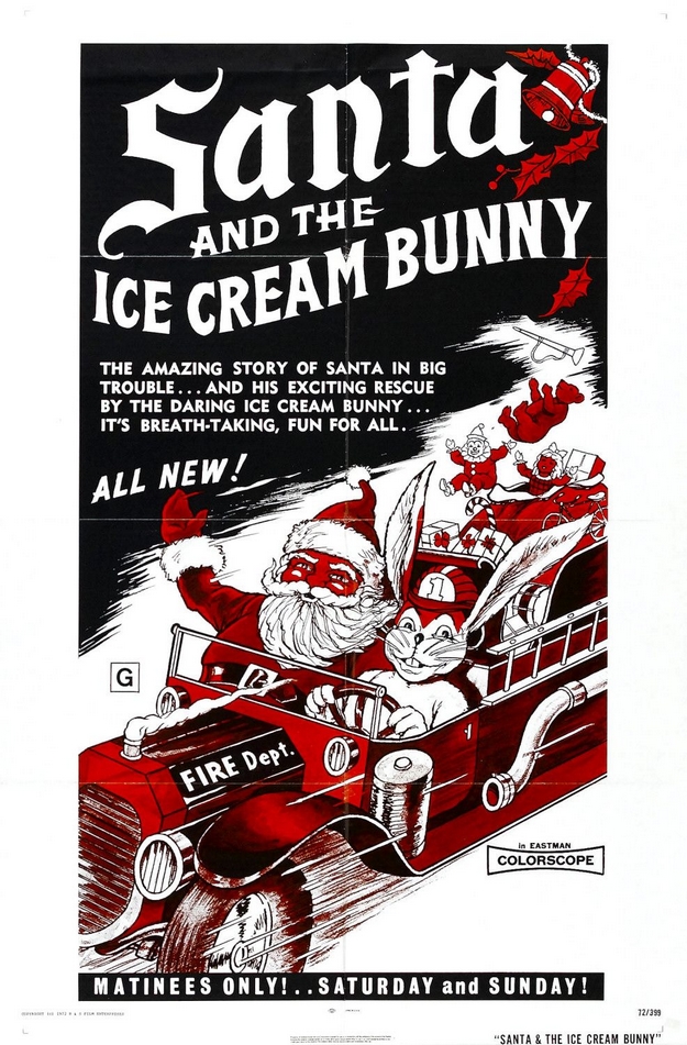 Santa and the Ice Cream Bunny - affiche