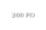 Loterie - Catégorie RP 200PO